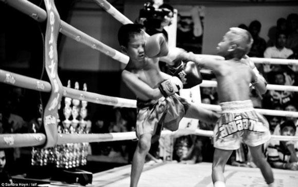 Would you let your child kick and punch for money?