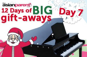 12 days of Christmas BIG 'gift-aways': Day 7 Win a Music 4 Tots Schoenhut Piano worth over $550