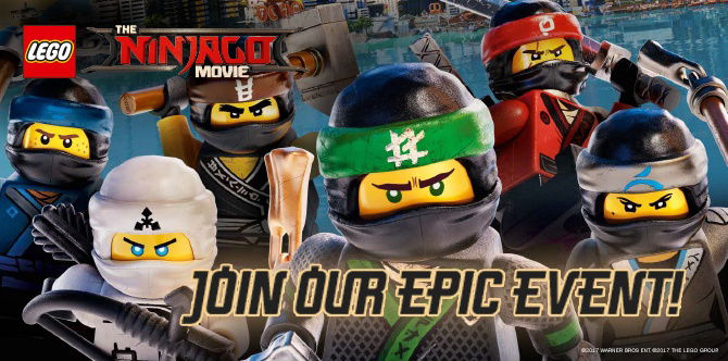 Are your little ones ready for an epic battle with the evil Lord Garmadon and his terrifying shark army?