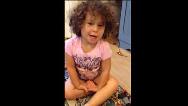 Little girl has an important message on equality!