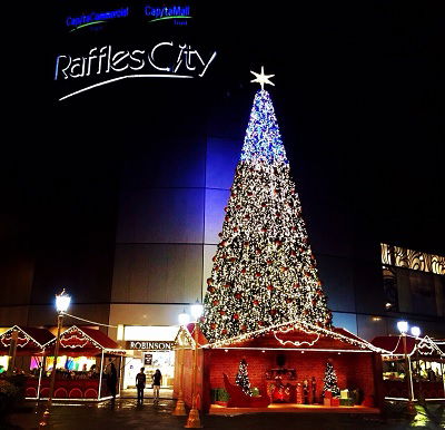 Santa Claus from Finland and a list of exciting activities @ Raffles City!