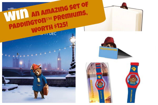 Win an amazing set of Paddington™ premiums (worth $125)!