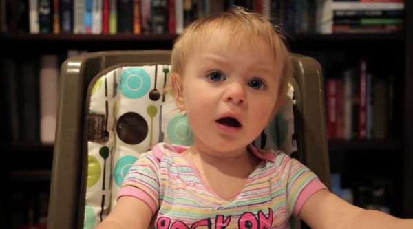 Super cute! Dad plays a game of 'Who's your favourite' with his baby