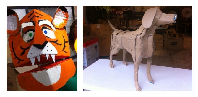 Win tickets to a Cardboard Sculpturing Workshop this Sunday!