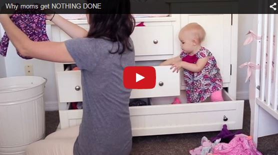 This is why mums get NOTHING done during the day!