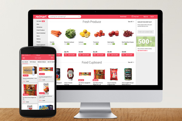 Grocery shopping is easy on RedMart.com