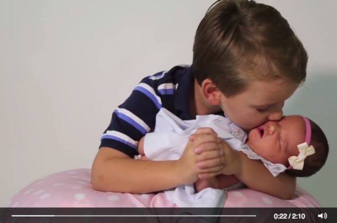 6 brothers welcome home their first ever baby sister