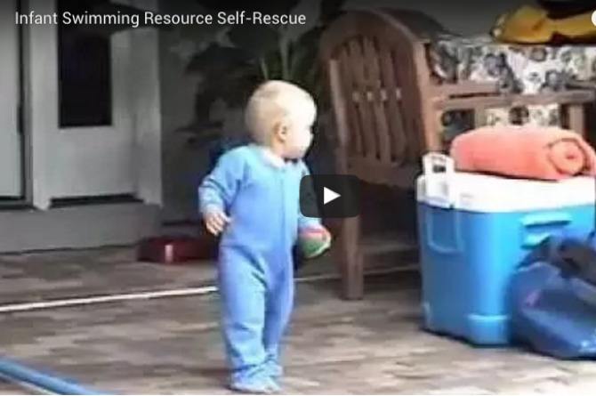 What would you do if your baby falls into a pool?