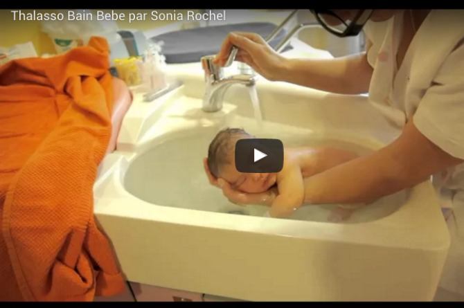 Scary baby bathing technique turns out to be amazing