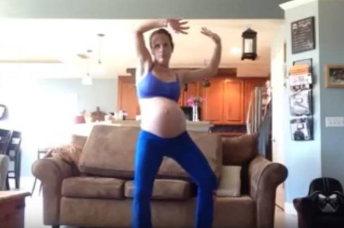 What this pregnant mum does to induce labour is incredible!