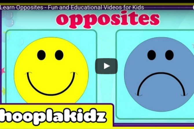 Let your kids learn opposites the fun way!