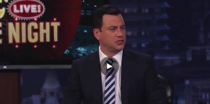 Jimmy Kimmel pranks a kid by hooking him up to a lie detector