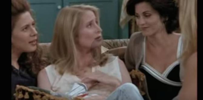 Friends scene shows questions guys were too embarrassed to ask
