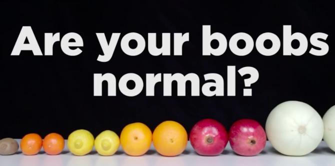 Are your boobs larger or smaller than normal? Find out here