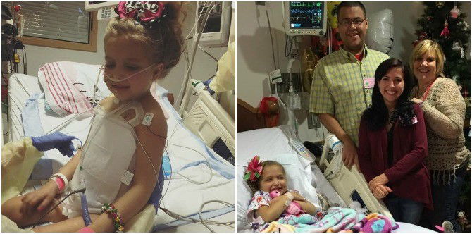 8-year-old meets parents of her multi-organ donor