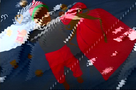 Christmas inspired baby names, sleeping, xmas