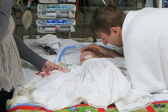 They lost their newborn to whooping cough...