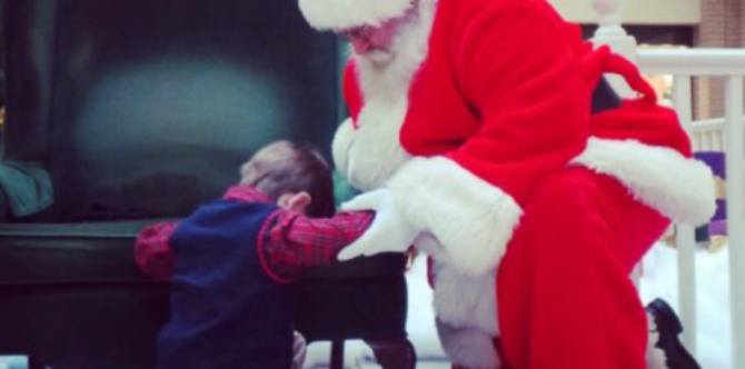 Selfless boy asked Santa for an unusual Christmas wish