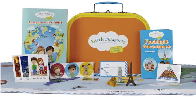 Win an adorable educational travel kit from Little Passports!