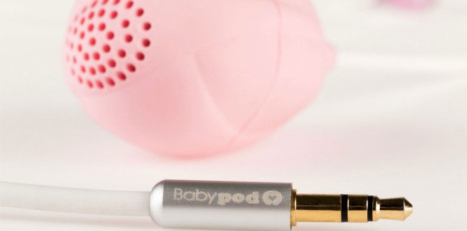 This vaginal speaker allows you to play tunes to your unborn baby