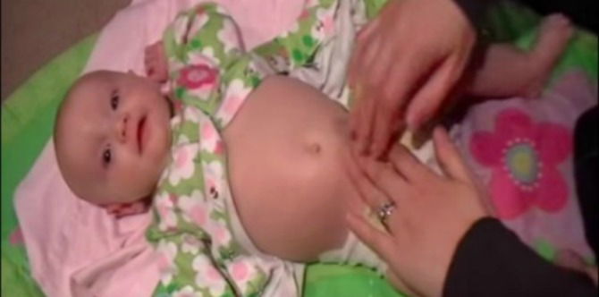How to massage your baby to relieve gas and reflux
