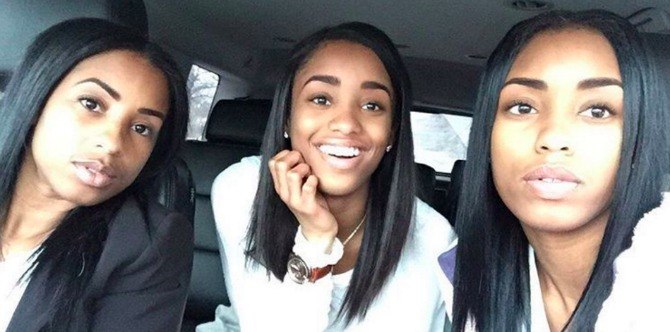 Who's the mum? The viral family photo that's been baffling the internet