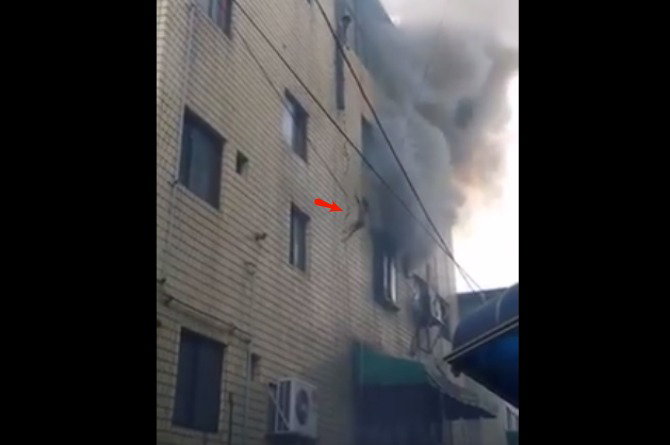 Babies Dropped From A Burning Building to Safety and Other News