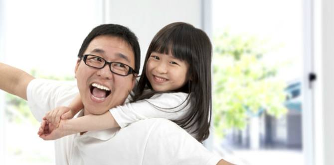 Here's the secret behind what makes a champion dad!