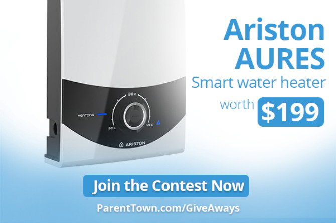 Win An Ariston Aures Smart Water Heater Worth $199!
