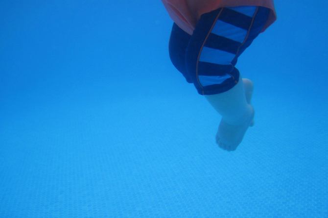 How to Hold Your Baby In a Pool