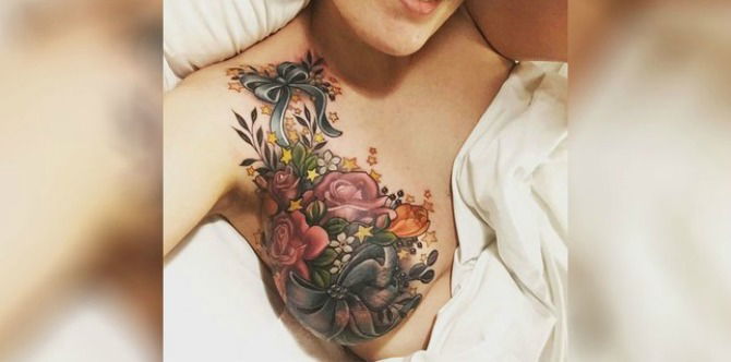 Breast cancer survivor’s lumpectomy tattoo goes viral and it’s amazing