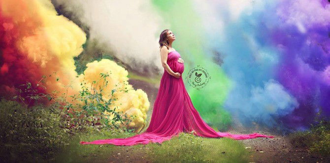 After 6 miscarriages, mum welcomes her rainbow baby with a spectacular maternity shoot