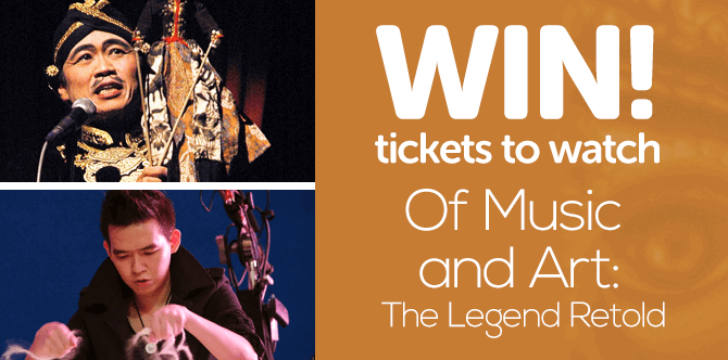 Win tickets to watch 'Of Music and Art: The Legend Retold' at Esplanade!