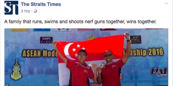 Singapore Dad, Son Win Medals in International Modern Pentathlon!