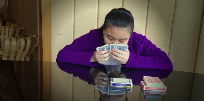 Incredible! Visually impaired Singapore girl memorises order of deck of cards!