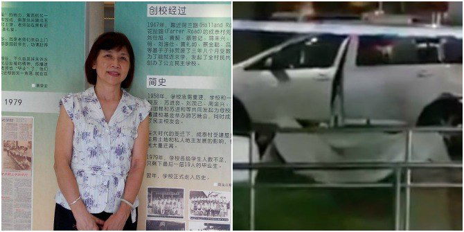 Wife dies, hit by husband's car in Singapore!