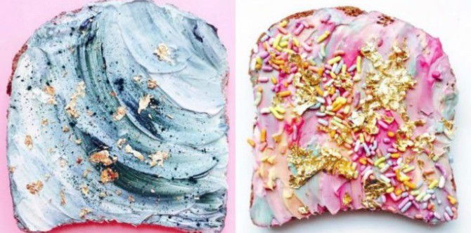 The dreamy mermaid and unicorn toast trend that's breaking the internet
