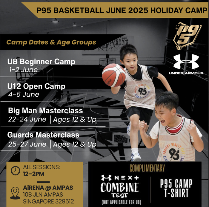 Project 95 Basketball Academys June Holiday Camps 2025