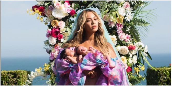 Beyoncé finally shares first picture of her twins!