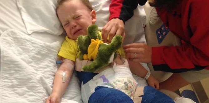 A mum's strong warning about trampoline safety for kids