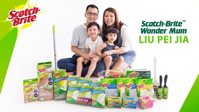 Introducing the 2017 Scotch-Brite™ Wonder Mum, Liu Pei Jia!