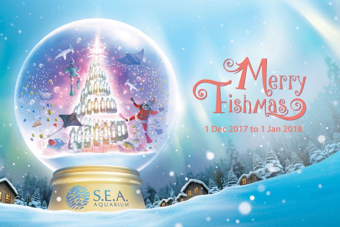 7 Reasons yule want to spend a Merry Fishmas at S.E.A. Aquarium!