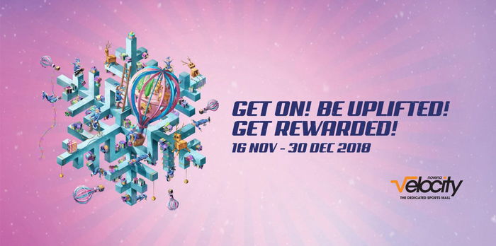 A hot air balloon adventure at Velocity this Christmas!