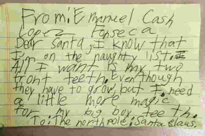 letters to santa
