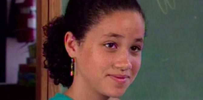 Watch: Meghan Markle protests against sexism at just 11 years old!