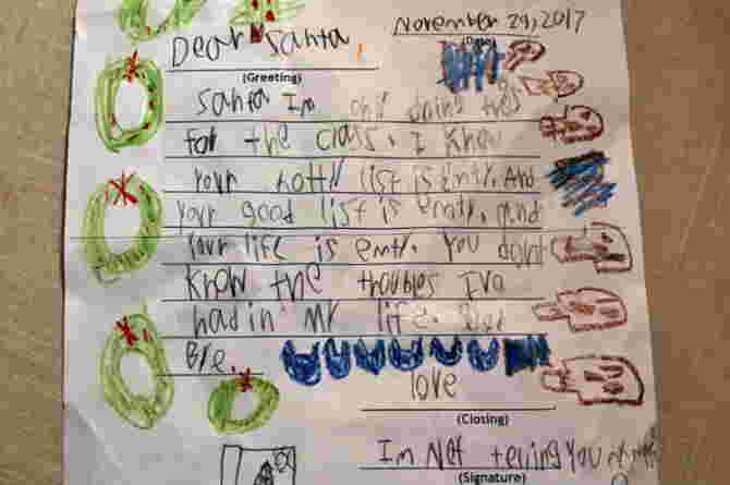 letters to santa