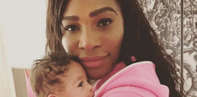 Serena Williams gets emotional, seeks breastfeeding advice