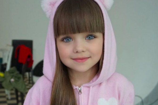 6-year-old girl in Russia named most beautiful girl in the world