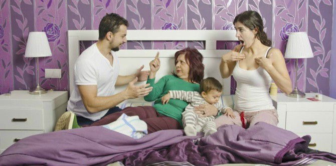 How to keep interfering in-laws in line