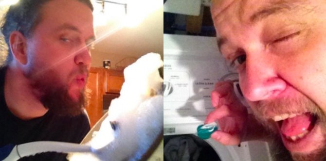 Hubby shares sexy housecleaning photos, women lose their minds